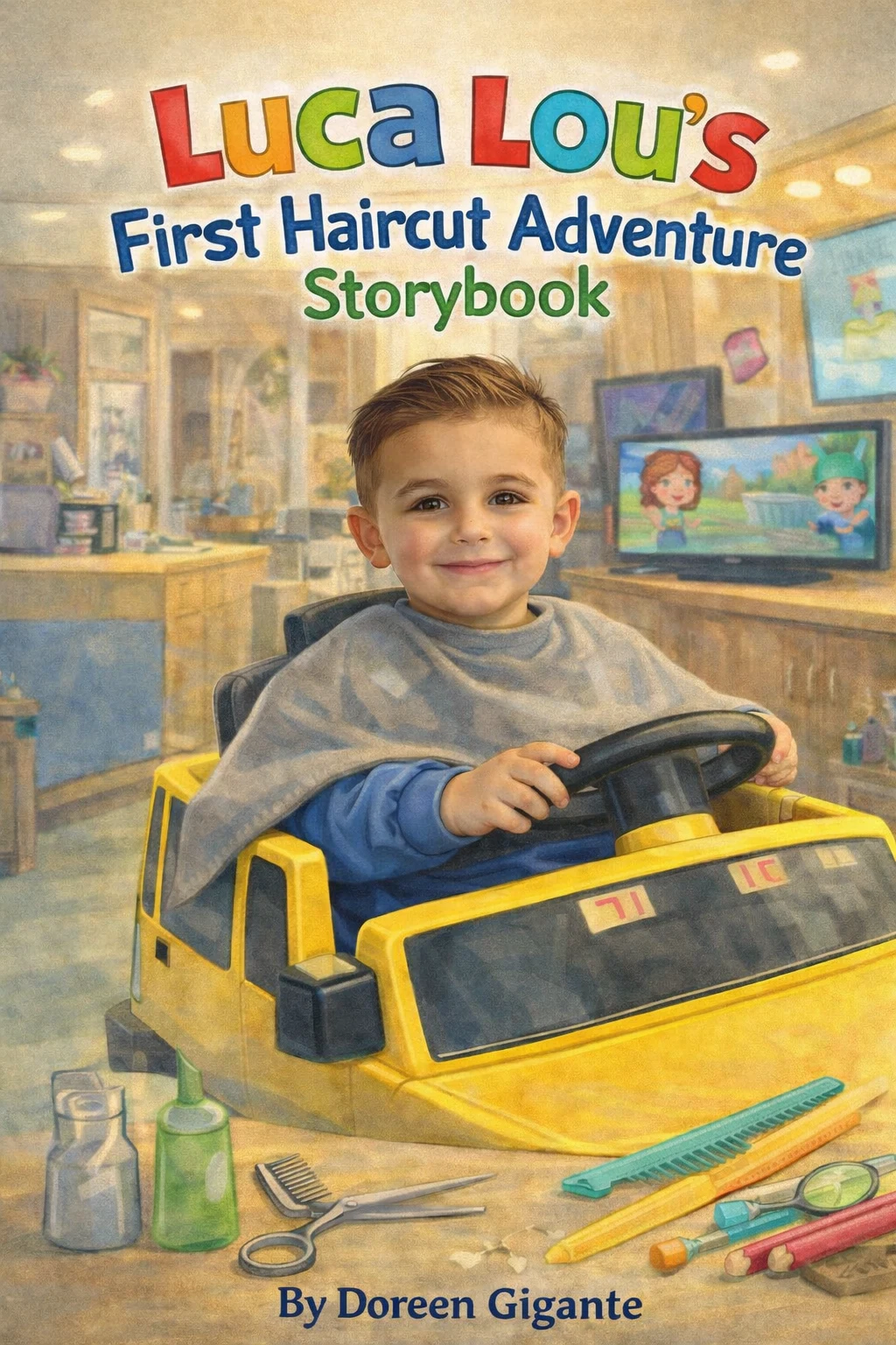 Cover of the Stress-Free First Haircut Guide